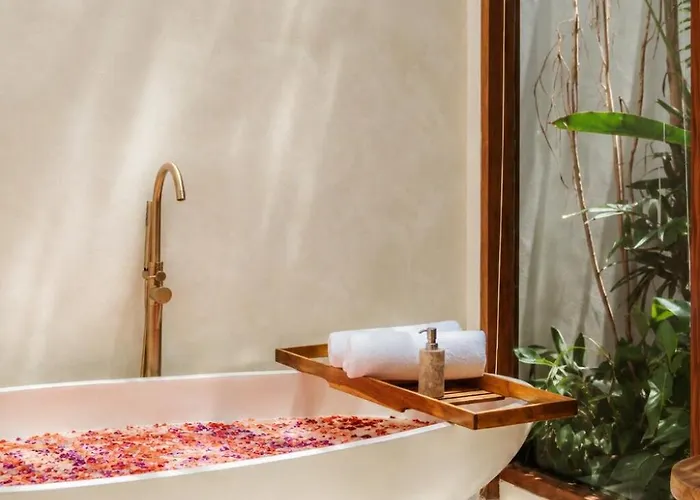 Coco 1br Private Pool In Pererenan With Skylight Bathtub Villa *