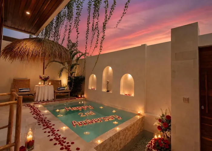 Coco 1br Private Pool In Pererenan With Skylight Bathtub Villa