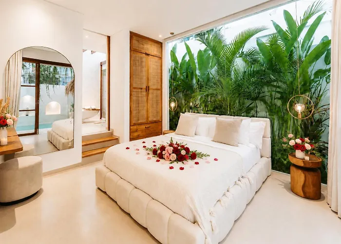 Coco 1br Private Pool In Pererenan With Skylight Bathtub Villa *