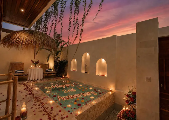 Coco 1br Private Pool In Pererenan With Skylight Bathtub *