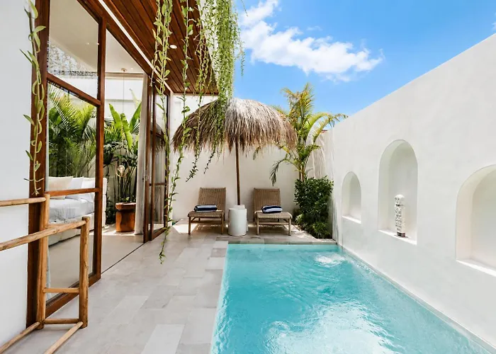 Coco 1br Private Pool In Pererenan With Skylight Bathtub Villa